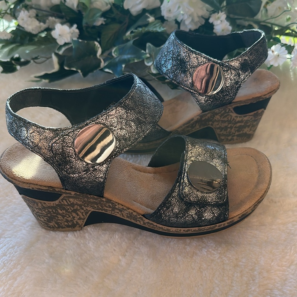 As new. Reiker sandals